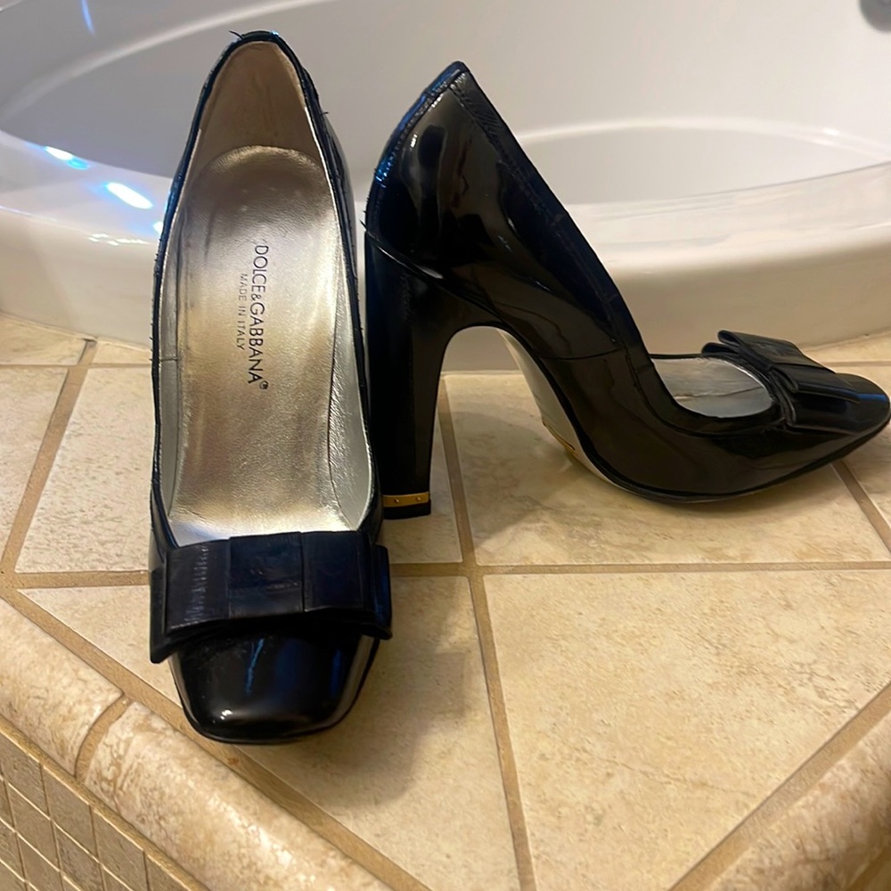 Black Dolce Gabbana Vero Cuoio Pump